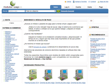 Tablet Screenshot of modulosdepago.es